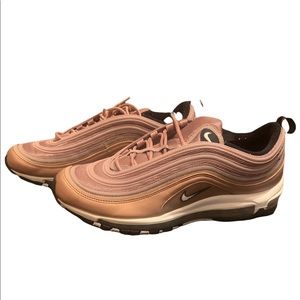 Nike Air Max 97 Desert Dust White Metallic Red Bronze Black 921826-200 Men’s 13